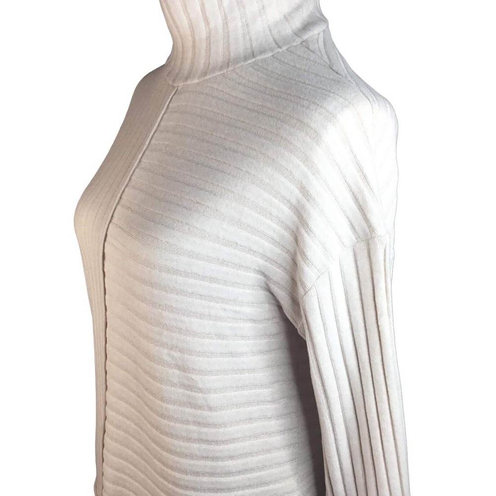 Anthropologie NWT Saturday Sunday Knit Mockneck Long Sleeve Taupe Sweater